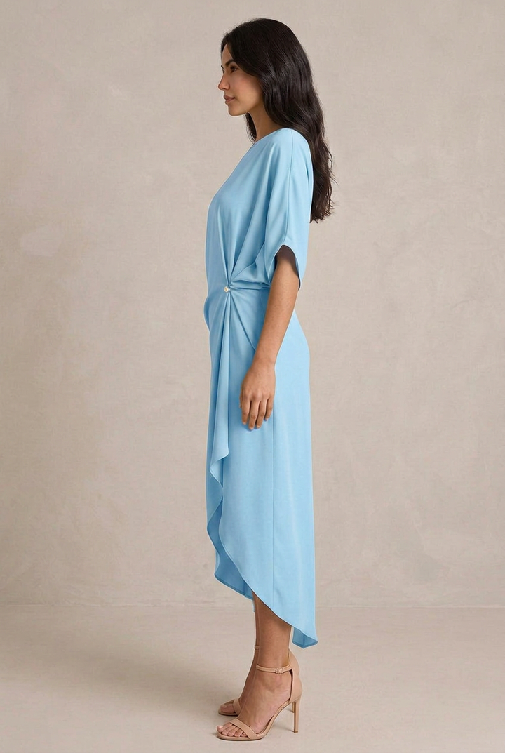Camila | Abito elegante asimmetrico