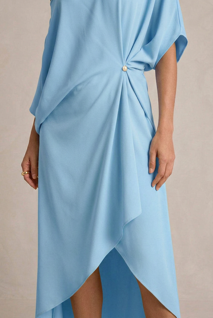 Camila | Abito elegante asimmetrico