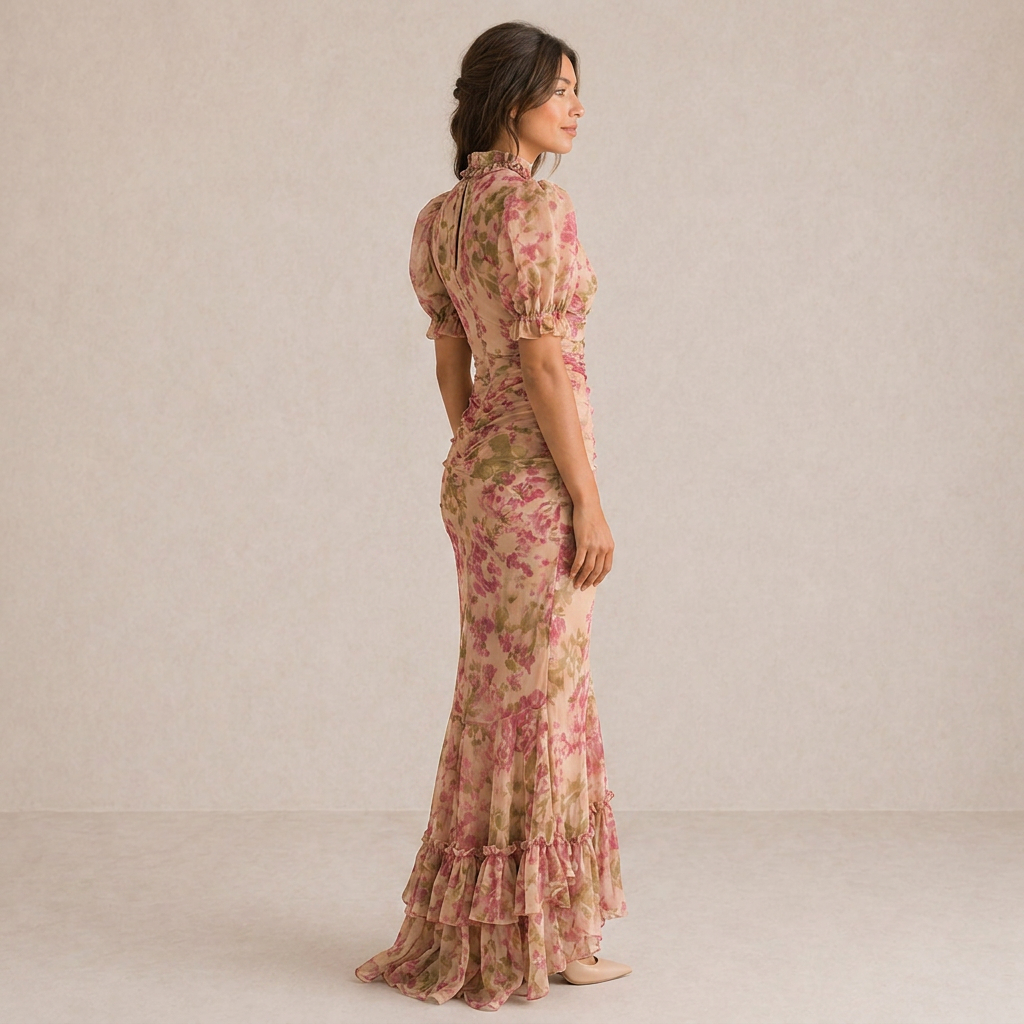 SAE | Maxi Abito Rose